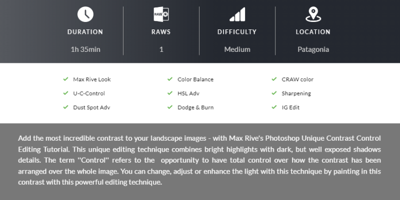 Скачать с Яндекс диска Max Rive - Photoshop Unique Contrast Control Tutorial (Photo of the Year)