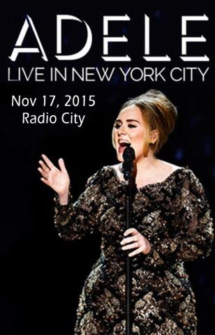 Adele Live in New York City 2015