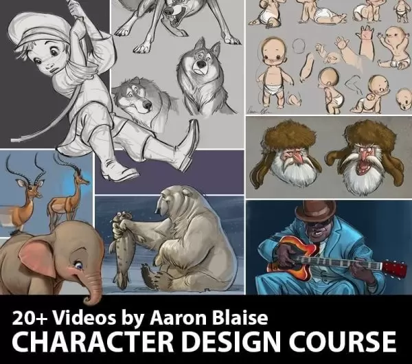 CreatureArtTeacher — Дизайн персонажей — Аарон Блейз